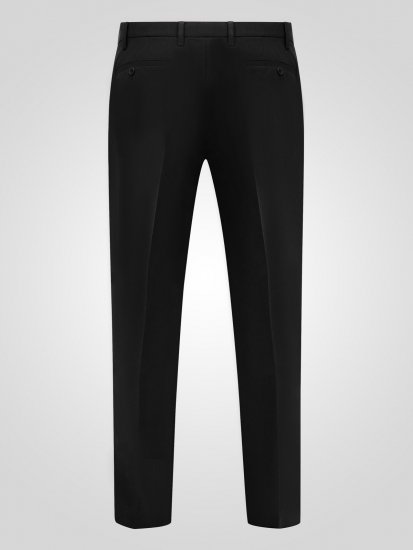 D555 Ted 4 Way Stretch Tailored Trouser Svart - Dresser og blazere - Dresser i store størrelser