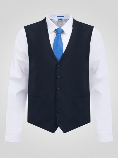 D555 Ted Dressvest Mørkeblå - Dresser og blazere - Dresser i store størrelser