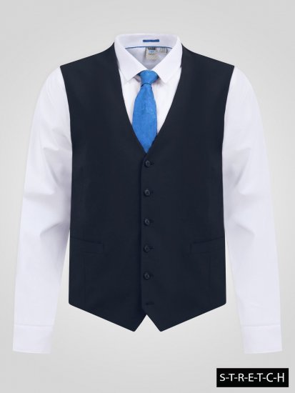 D555 Ted Dressvest Mørkeblå - Dresser og blazere - Dresser i store størrelser