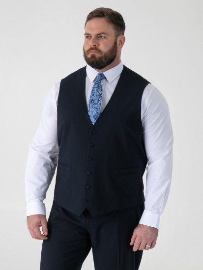 D555 Ted Dressvest Mørkeblå - Dresser og blazere - Dresser i store størrelser
