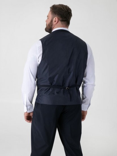 D555 Ted Dressvest Mørkeblå - Dresser og blazere - Dresser i store størrelser