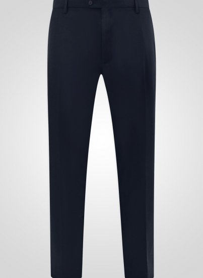 D555 Ted 4 Way Stretch Tailored Trouser Mørkeblå - Dresser og blazere - Dresser i store størrelser