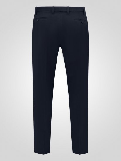 D555 Ted 4 Way Stretch Tailored Trouser Mørkeblå - Dresser og blazere - Dresser i store størrelser