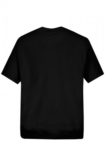 JP1880 712616 T-skjorte med magepasning Svart - T-skjorter - Store T-skjorter - 2XL-14XL