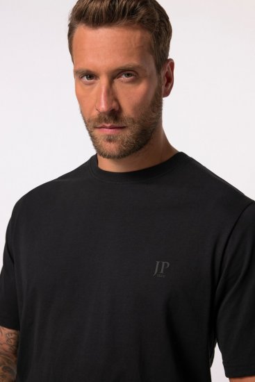 JP1880 712616 T-skjorte med magepasning Svart - T-skjorter - Store T-skjorter - 2XL-14XL