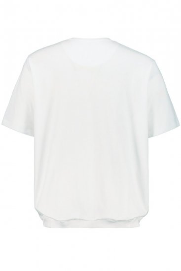JP1880 712616 T-skjorte med magepasning Hvit - T-skjorter - Store T-skjorter - 2XL-14XL