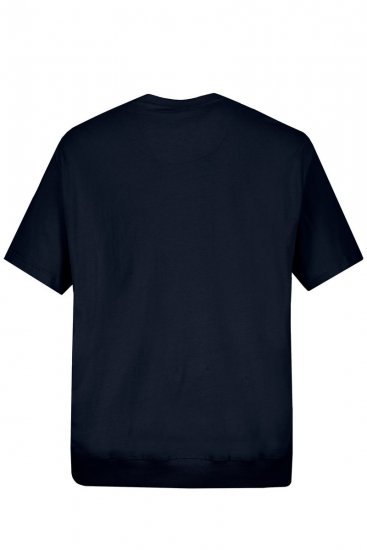 JP1880 712616 T-skjorte med magepasning Mørkeblå - T-skjorter - Store T-skjorter - 2XL-14XL