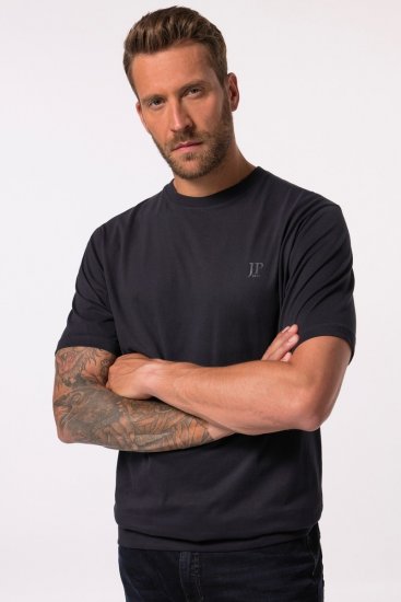 JP1880 712616 T-skjorte med magepasning Mørkeblå - T-skjorter - Store T-skjorter - 2XL-14XL