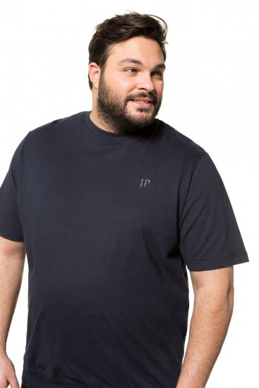 JP1880 712616 T-skjorte med magepasning Mørkeblå - T-skjorter - Store T-skjorter - 2XL-14XL