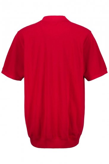 JP1880 712617 Pikéskjorte med magepasning Chilirød - Polo- & piqueskjorter - Poloskjorte i store størrelser - 2XL-8XL