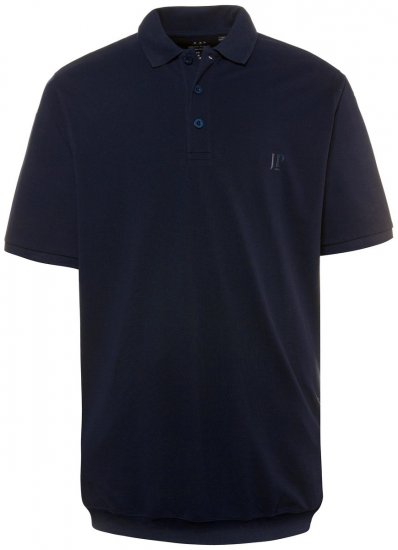 JP1880 712617 Pikéskjorte med magepasning Mørkeblå - Polo- & piqueskjorter - Poloskjorte i store størrelser - 2XL-8XL
