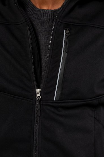 JP1880 714279 Softshelljakke med fleecefôr Svart - Jakker - Store jakker - 2XL-12XL