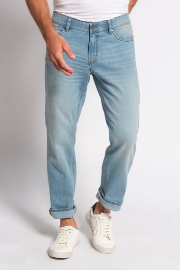 JP1880 Jeans Regular Fit 5-Pocket Bleached Denim - Jeans og bukser - Store Bukser og Store Jeans