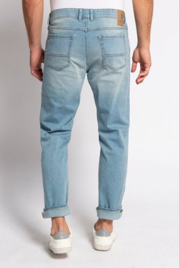 JP1880 Jeans Regular Fit 5-Pocket Bleached Denim - Jeans og bukser - Store Bukser og Store Jeans