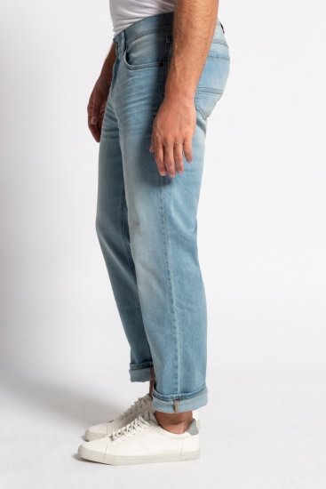 JP1880 Jeans Regular Fit 5-Pocket Bleached Denim - Jeans og bukser - Store Bukser og Store Jeans