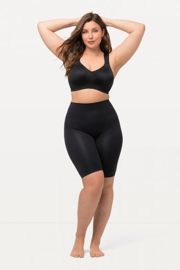 Ulla Popken 714677 Formende shorts Svart - Shapewear - 