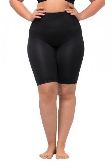 Ulla Popken 714677 Formende shorts Svart - Shapewear - 