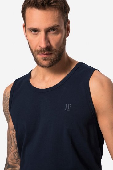 JP1880 719783 Singlet med magepasning Mørkeblå - T-skjorter - Store T-skjorter - 2XL-14XL