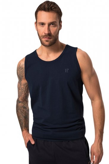 JP1880 719783 Singlet med magepasning Mørkeblå - T-skjorter - Store T-skjorter - 2XL-14XL