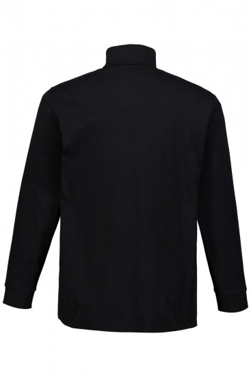 JP1880 723303 Langermet genser med rullekrage Svart - Gensere og hettegensere - Store hettegensere - 2XL-14XL