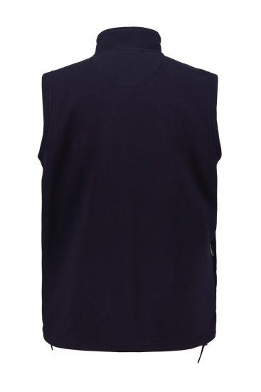 JP1880 723305 Fleecevest med ståkrage Mørkeblå - Jakker - Store jakker - 2XL-12XL