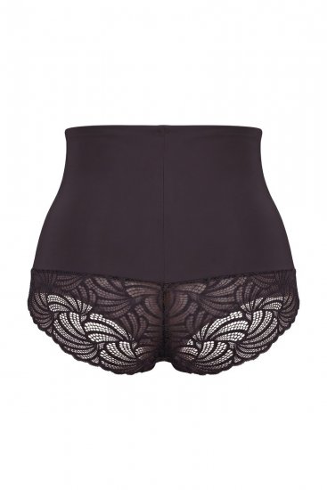 Ulla Popken 781632 Formende truser med høyt liv Brun - Shapewear - 