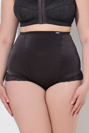 Ulla Popken 781632 Formende truser med høyt liv Brun - Shapewear - 
