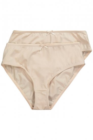 Ulla Popken 781658 Truser 2-pakning Beige - Truser - 