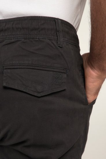 JP1880 Cargo Trousers with Many Pockets Stretchy Black - Jeans og bukser - Store Bukser og Store Jeans