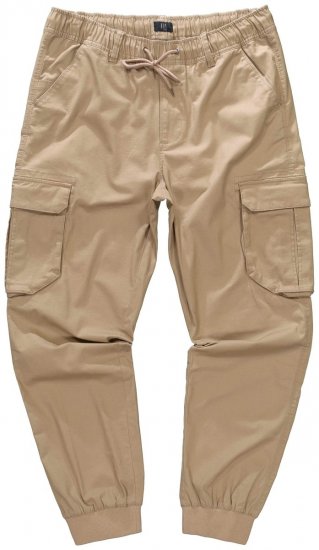 JP1880 782635 Cargobukse med benlommer Sand - Jeans og bukser - Store Bukser og Store Jeans
