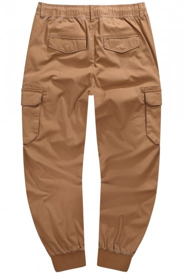 JP1880 782635 Cargobukse med benlommer Karamellbrun - Jeans og bukser - Store Bukser og Store Jeans