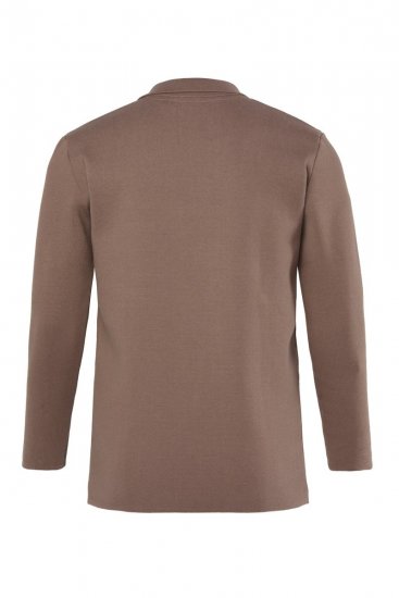 JP1880 Milano Flexnamic Strikket blazer Nøttebrun - Dresser og blazere - Dresser i store størrelser