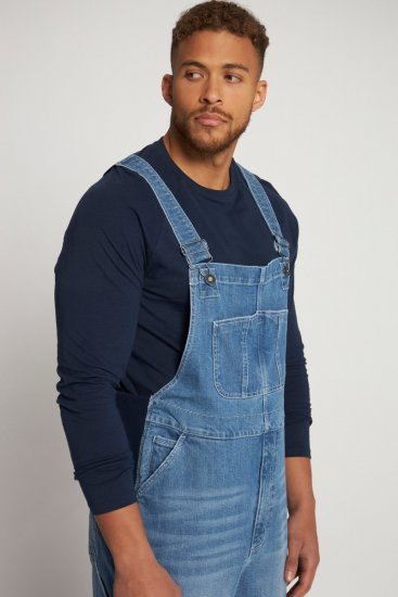JP1880 Dungarees Denim Adjustable Straps Blue - Jeans og bukser - Store Bukser og Store Jeans