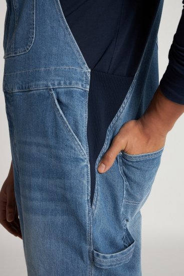 JP1880 Dungarees Denim Adjustable Straps Blue - Jeans og bukser - Store Bukser og Store Jeans