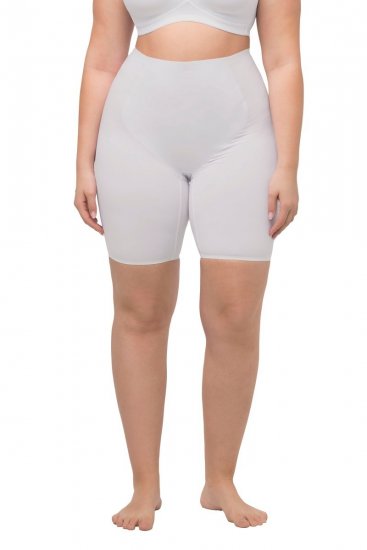 Ulla Popken 793851 Formende shorts Hvit - Shapewear - 