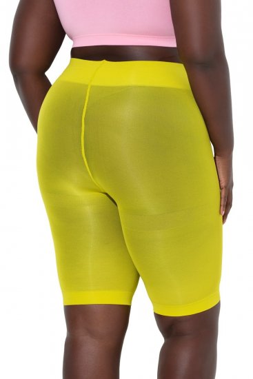 Ulla Popken 799278 Antignagshorts Lysegrønn - Antignagshorts - 