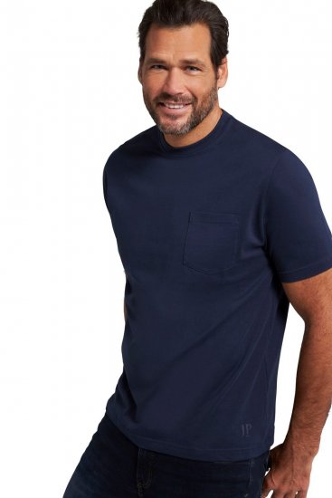 JP1880 799997 T-skjorte med brystlomme Nattblå - T-skjorter - Store T-skjorter - 2XL-14XL