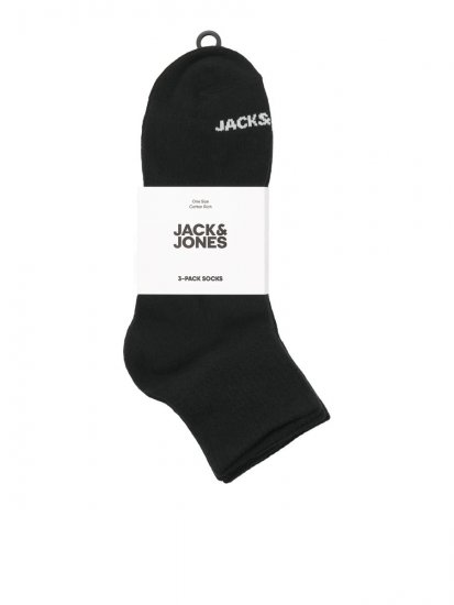 Jack & Jones Luca Tennissokker Svart 3-pakning - Undertøy & badetøy - Undertøy store størrelser 