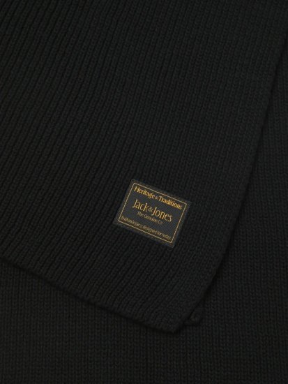 Jack & Jones Attitude Skjerf Svart - Skjerf - 