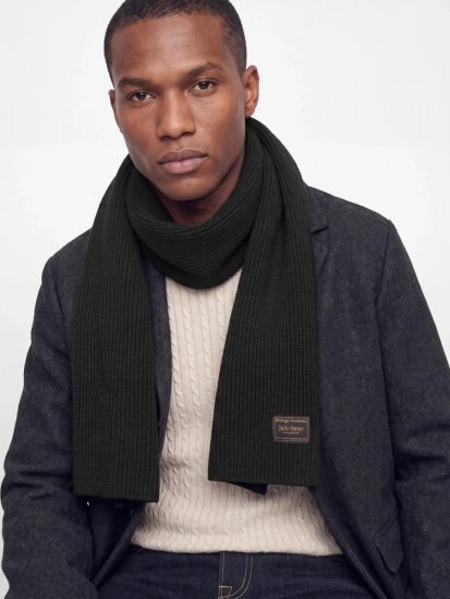 Jack & Jones Attitude Skjerf Svart - Skjerf - 