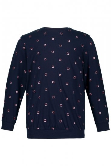 JP1880 Two-piece Pyjamas Long Sleeve and Long Trousers Navy - Undertøy & badetøy - Undertøy store størrelser 