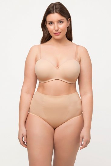 Ulla Popken 800498 Formende truser med høyt liv Champagne - Shapewear - 