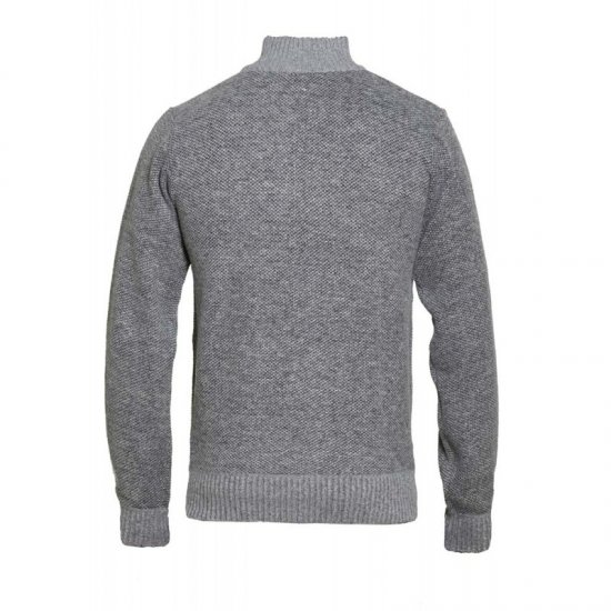 D555 Zane Sweater Grey - Gensere og hettegensere - Store hettegensere - 2XL-14XL