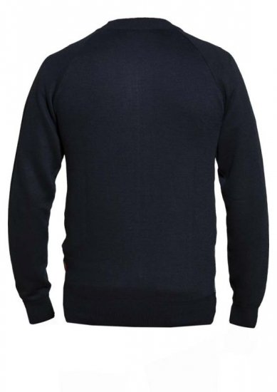 D555 Tanner Sweater Navy - Gensere og hettegensere - Store hettegensere - 2XL-14XL