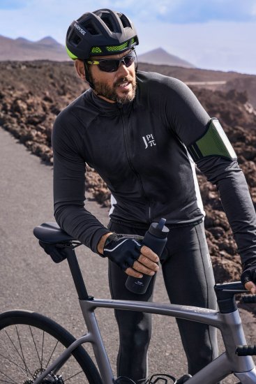 JP1880 Jay-Pi QuickDry Cycling Jacket Black - Sportsklær & turklær - Sportsklær till herre i store størrelser