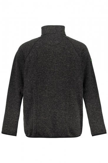 Jay-Pi 802394 Strikket fleecejakke Svart TALL - TALL jakker - TALL jakker med ekstra lengde