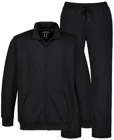 JP1880 802933 Joggesett med jakke og bukse Svart - Treningsdrakter - Treningsdrakter/Tracksuits store størrelser herre