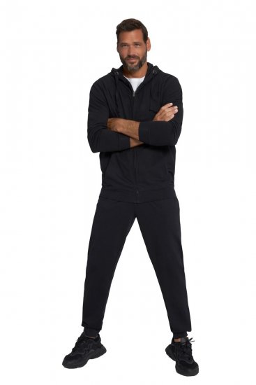 JP1880 802934 Joggesett med hettejakke og bukse Svart TALL - TALL treningsdrakter - 