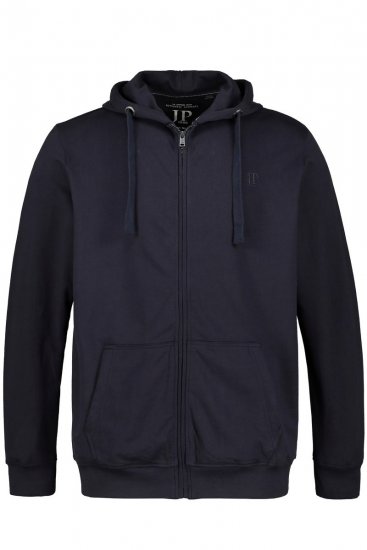 JP1880 802934 Joggesett med hettejakke og bukse Mørkeblå TALL - TALL treningsdrakter - 