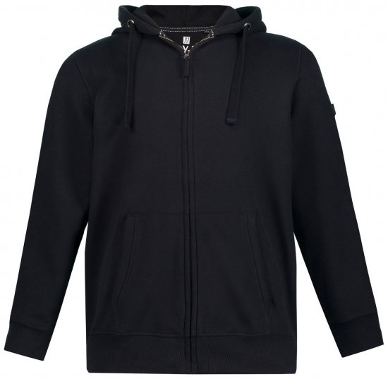 Jay-Pi 804164 Hettejakke Svart - Gensere og hettegensere - Store hettegensere - 2XL-14XL